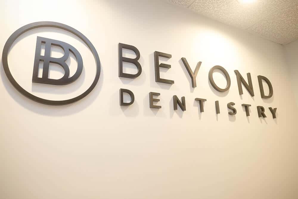 Beyond Dentistry Office Photo With Logo