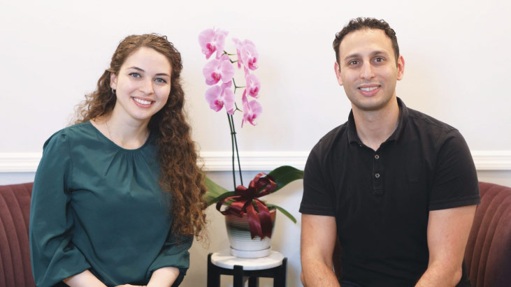 Dr. Ziad Adham and Dr. Hiba Alqasemi